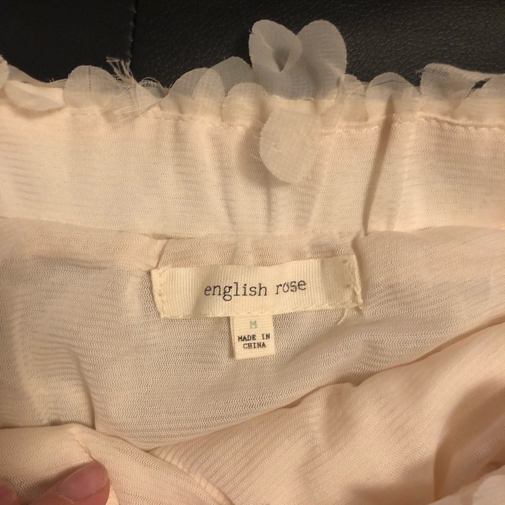 Frilly romantic skirt